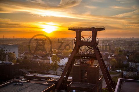 Die Geschichte Zollvereins beginnt in den Pioniertagen des heutigen Ruhrgebiets. Der erste Schacht wurde 1847 abgeteuft, vier Jahre später die erste Kohle gefördert: Vier weitere Anlagen entstanden, die letzte war die Schachtanlage Zollverein XII,  die ab 1932 die Förderung der gesamten Zollverein-Kohle zentral übernahm. 

Die Gebäude der 1928 bis 1932 im Stil der „Neuen Sachlichkeit“ nach Entwürfen der Architekten Fritz Schupp und Martin Kremmer gebauten Anlage sind nach dem Prinzip „Form follows Function“ zum optimalen Ablauf der Kohleförderung und -aufbereitung angeordnet. Trotz Rekordzahlen wie 12.000 Tagestonnen verwertbarer Steinkohle machte das Ende der Schwerindustrie auch vor Zollverein nicht Halt. Am 23. Dezember 1986 fuhr die letzte Schicht ein. An diesem Tag stand die Zeche bereits unter Denkmalschutz, 1990 begannen die Sanierungsarbeiten und seit 2001 sind Zeche und Kokerei Zollverein UNESCO-Welterbe. Mit dem Denkmalpfad ZOLLVEREIN®, dem Ruhr Museum und dem Red Dot Design Museum sind auf Schacht XII drei der beliebtesten Touristenziele der Region angesiedelt. Das Doppelbock-Fördergerüst der Schachtanlage ist heute ein Wahrzeichen für das gesamte Ruhrgebiet. 

Das 55 Meter hohe Doppelbock-Fördergerüst ist das Wahrzeichen der Zeche Zollverein, der Stadt Essen und der gesamten Region: Die als Doppelstrebengerüst in Vollwandbauweise konstruierte Förderanlage ermöglichte eine doppelte Fördermechanik, mittels derer die doppelte Menge Förderwagen bzw. Fördergefäße transportiert werden konnten. Zollverein Schacht XII galt zu Betriebszeiten als die leistungsstärkste Zeche der Welt. 250 Stufen führen auf die oberste Plattform des Gerüstes, deren Seilscheiben sich auch heute noch drehen: Der Schacht wird heute von der RAG AG für die zentrale Wasserhaltung genutzt.

Areal A [Schacht XII], Fördergerüst [A1]

Gebaut 2006 nach dem Entwurf des japanischen Architekturbüros SANAA (Sejima and Nishizawa and Associates) der Architekten Kazuyo Sejima und Ryue Nishizawa, besteht der 34 Meter hohe und jeweils 35 Meter lange Kubus aus fünf Etagen inklusive eines Dachgartens. 132 wie zufällig angeordnete Fensteröffnungen bewirken eine besondere Lichtatmosphäre im Gebäudeinneren des SANAA-Gebäudes und sorgen für faszinierende Blicke nach draußen. 2010 erhielten die beiden Architekten den Pritzker-Preis, die weltweit höchste Auszeichnung für Architekten. Seit Anfang 2010 wird das SANAA-Gebäude für Lehrveranstaltungen der Folkwang Universität der Künste sowie für externe Veranstaltungen genutzt. 

Im ehemaligen Niederdruckkompressorenhaus [A9] komprimierten drei große, dampfbetriebene Niederdruckkompressoren den Dampf, der beispielsweise für die Abbauhämmer unter Tage benötigt wurde. Heute befindet sich dort das CASINO Zollverein mit Restaurant und Veranstaltungshalle. Das Restaurant steht für eine moderne, frische und internationale Küche.