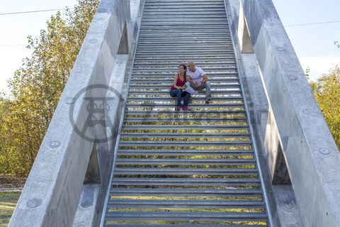 Die turmartige Aussichtsplattform der Künstlergruppe Observatorium im ZOLLVEREIN® Park ermöglicht neue Blickwinkel auf das Kokereigelände.
Areal C [Kokerei]