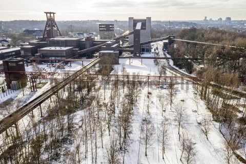 Die Geschichte Zollvereins beginnt in den Pioniertagen des heutigen Ruhrgebiets. Der erste Schacht wurde 1847 abgeteuft, d.h. in die Erde getrieben. Vier Jahre später wurde die erste Kohle gefördert. Im Laufe der Zeit entstanden vier weitere Schachtanlagen. Die letzte war die neue Zentralschachtanlage Zollverein XII, die ab 1932 die gesamte Zollverein-Kohle förderte.

Noch heute besticht die symmetrische Anordnung der Gebäude auf zwei Blickachsen. Die komplett erhaltenen 20 Einzelgebäude bilden die technischen Arbeits- und Produktionsabläufe nach dem Prinzip „form follows function“ ab. Durchgestaltet bis in die Details der Lampen, Treppengeländer und Türgriffe, ist die Anlage ein komplett erhaltenes Gesamtkunstwerk. Die authentisch erhaltenen Anlagen repräsentieren exemplarisch die soziale, ökonomische, ästhetische und industrielle Geschichte des Kohle- und Stahlzeitalters.

Trotz Rekordzahlen wie 12.000 Tagestonnen verwertbarer Steinkohle machte das Ende der Schwerindustrie auch vor Zollverein nicht Halt. Am 23. Dezember 1986 fuhr die letzte Schicht ein. An diesem Tag stand die Zeche bereits unter Denkmalschutz, 1990 begannen die Sanierungsarbeiten, seit 2001 sind Zeche und Kokerei Zollverein UNESCO-Welterbe. Mit dem Denkmalpfad ZOLLVEREIN®, dem Ruhr Museum und dem Red Dot Design Museum sind auf Schacht XII drei der beliebtesten Touristenziele der Region. Das Doppelbock-Fördergerüst der Schachtanlage ist heute Wahrzeichen für das gesamte Ruhrgebiet.

Die Industrienatur auf dem UNESCO-Welterbe Zollverein ist einzigartig und zeigt eindrucksvoll, dass große innerstädtische Brachen wichtige Lebensräume für Tiere und Pflanzen in der stark besiedelten Region des Ruhrgebiets sind. Auf dem Welterbe wurden über 540 Farn- und Blütenpflanzenarten, etwa 100 Flechtenarten, rund 60 Vogelarten, über 20 Schmetterlingsarten und 6 Amphibienarten nachgewiesen.

Seit 2006 wird die besondere Verbindung von Natur und Industriearchitektur im Zollverein Park gepflegt und kontinuierlich weiterentwickelt. Grundlage für die Landschaftsgestaltung des Parks ist der Masterplan „Industrielandschaft Zollverein“, den 2003 die Agentur Agence Ter unter Leitung von Henri Bava erstellt hat.

Der Park ist nicht nur Lebensraum für viele Pflanzen- und Tierarten, sondern auch ein attraktives Freizeit- und Naherholungsgebiet. 2014 wurde der Zollverein Park zum beliebtesten Ziel im Emscher Landschaftspark gewählt. Früher wurde hier das taube Gestein als Abfallprodukt der Kohleförderung gelagert. Heute laden frei zugängliche Sitzgelegenheiten, Picknickplätze, Aussichtspunkte und Spielorte für Kinder zum Verweilen ein. Namhafte Künstler haben sich mit Kunstwerken und Skulpturen im Zollverein Park verewigt.

Barrierefreie 3D-Geländemodelle z. B. auf dem Ehrenhof und dem Forum Kohlenwäsche sowie Bodenwegweiser auf der 3,5 Kilometer langen Ringpromenade erleichtern die Orientierung. Eine flächige, natürliche Beleuchtung sorgt auch in der Dämmerung für ein sicheres Gefühl bei den Besuchern.